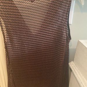 Worth brown metallic tank. New. Size 4